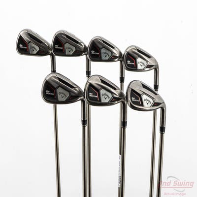 Callaway 2015 Big Bertha Iron Set 5-PW SW UST Mamiya Recoil 460 F3 Graphite Regular Right Handed +3/4"