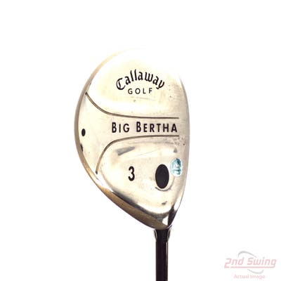 Callaway 2004 Big Bertha Fairway Wood 3 Wood 3W Callaway Gems 55w Graphite Ladies Right Handed 42.5in