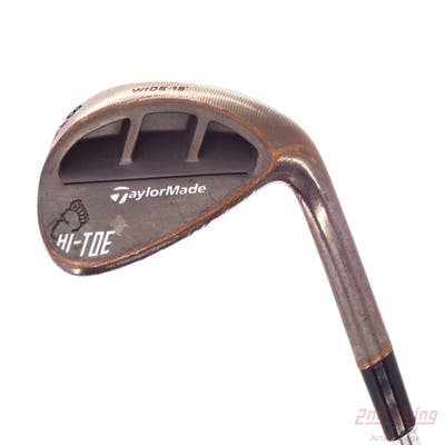 TaylorMade HI-TOE RAW Big Foot Wedge Lob LW 58° 15 Deg Bounce FST KBS Hi-Rev 2.0 115 Steel Wedge Flex Right Handed 35.0in