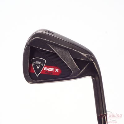 Callaway Razr X Black Single Iron 4 Iron True Temper M-10 XP Steel Uniflex Right Handed 40.5in