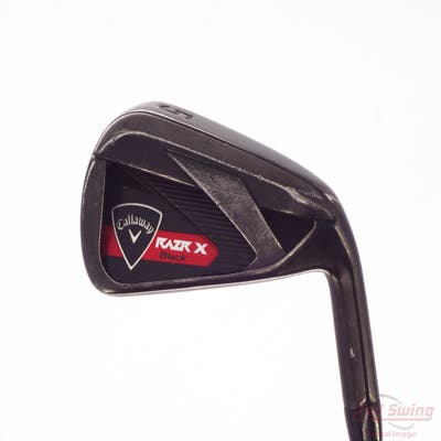 Callaway Razr X Black Single Iron 5 Iron True Temper M-10 XP Steel Uniflex Right Handed 40.0in