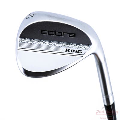 Mint Cobra 2025 King Chrome Wedge Sand SW 54° 12 Deg Bounce D Grind True Temper Dynamic Gold Spinner Tour Issue Steel Wedge Flex Right Handed 35.5in