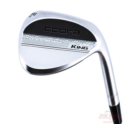 Mint Cobra 2025 King Chrome Wedge Sand SW 56° 12 Deg Bounce D Grind True Temper Dynamic Gold Spinner Tour Issue Steel Wedge Flex Right Handed 35.5in
