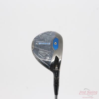Callaway Paradym Ai Smoke Max Fairway Wood 3 Wood HL 16.5° Matrix Ozik 50M4 Black Tie Graphite Regular Right Handed 43.0in