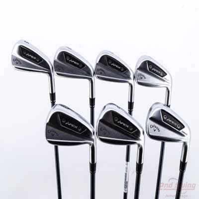 Callaway Apex Ai200 Iron Set 5-PW AW UST Recoil Dart HDC 80 Graphite Regular Right Handed +1/2"