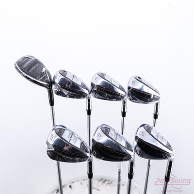 Mint Cobra 2023 T-Rail Combo Iron Set 5H 6-PW SW Cobra Ultralite 45 Graphite Ladies Right Handed -1"
