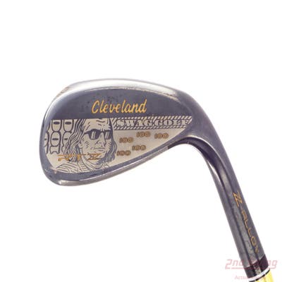 Cleveland RTZ Black Satin Wedge Lob LW 60° 10 Deg Bounce Mid True Temper Dynamic Gold Spinner Tour Issue Steel Stiff Right Handed 35.0in