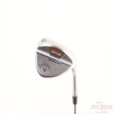Callaway Opus Brushed Chrome Wedge Lob LW 58° 10 Deg Bounce S Grind True Temper Dynamic Gold Mid 115 Wedge Steel Wedge Flex Right Handed 35.25in