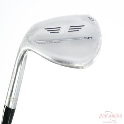 Mint Titleist Vokey SM9 Tour Chrome Wedge Lob LW 60° 4 Deg Bounce L Grind FST KBS Tour FLT Steel Regular Left Handed 35.0in