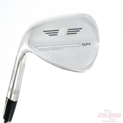 Mint Titleist Vokey SM9 Tour Chrome Wedge Gap GW 50° 8 Deg Bounce F Grind FST KBS Tour FLT Steel Regular Left Handed 35.5in