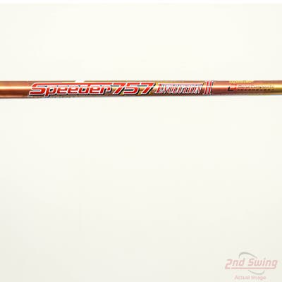 Used W/ TaylorMade LH Adapter Fujikura Motore Speed Evolution II 757 Fairway Shaft X-Stiff 41.5in