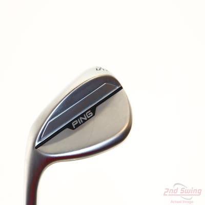 Ping s159 Chrome Wedge Sand SW 54° 10 Deg Bounce H Grind Ping Z-Z115 Steel Wedge Flex Left Handed Black Dot 35.75in