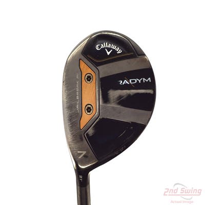 Callaway Paradym Fairway Wood 7 Wood 7W 21° Aldila Ascent PL 40 Graphite Ladies Left Handed 40.0in