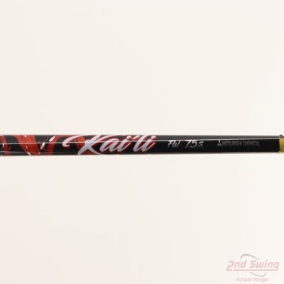 Used W/ TaylorMade RH Adapter Mitsubishi Golf Kai'li Red 75 Fairway Shaft Stiff 42.5in