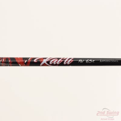 Used W/ TaylorMade LH Adapter Mitsubishi Golf Kai'li Red 65 Fairway Shaft Regular 41.5in