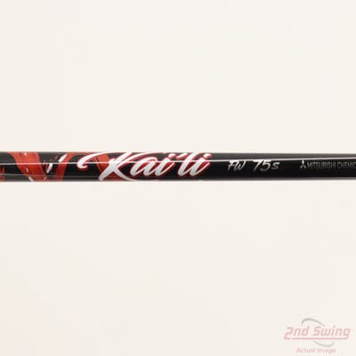 Used W/ TaylorMade RH Adapter Mitsubishi Golf Kai'li Red 75 Fairway Shaft Stiff 41.5in