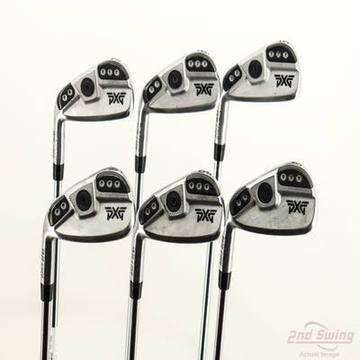 PXG 0311 T GEN5 Chrome Iron Set 5-PW True Temper Elevate Tour Steel Stiff Left Handed STD