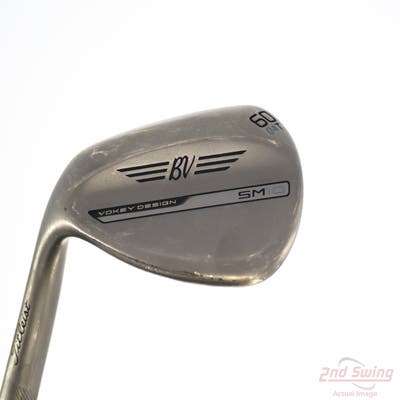 Titleist Vokey SM10 Nickel Wedge Lob LW 60° 4 Deg Bounce T Grind FST KBS Tour 120 Steel Stiff Left Handed 35.0in