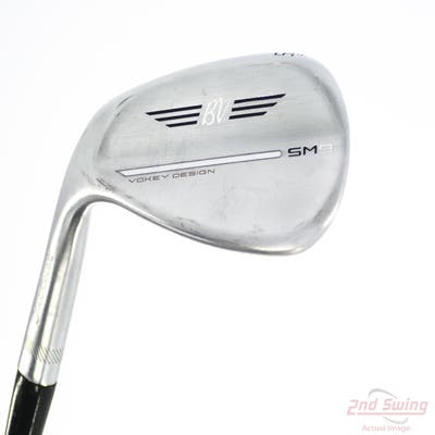 Titleist Vokey SM9 Tour Chrome Wedge Sand SW 56° 14 Deg Bounce F Grind FST KBS Hi-Rev 2.0 125 Steel Stiff Left Handed 35.25in