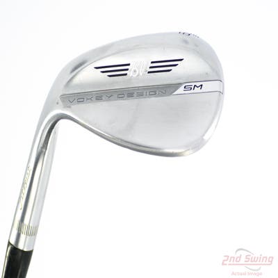 Titleist Vokey SM8 Tour Chrome Wedge Lob LW 60° 10 Deg Bounce S Grind Titleist Vokey BV Steel Wedge Flex Left Handed 35.0in