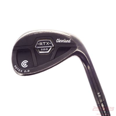 Cleveland 588 RTX 2.0 CB Black Satin Wedge Lob LW 60° 12 Deg Bounce Titleist Vokey BV Steel Wedge Flex Right Handed 35.0in