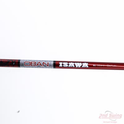 Used W/ TaylorMade RH Adapter Oban Isawa Red 55 Driver Shaft Stiff 43.75in