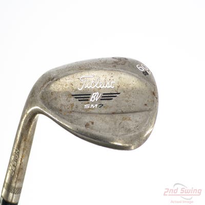 Titleist Vokey SM7 Raw Wedge Lob LW 60° 8 Deg Bounce M Grind True Temper Dynamic Gold S200 Steel Stiff Left Handed 35.5in