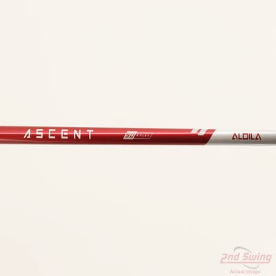 Used W/ Mizuno RH Adapter Aldila Ascent Red 50 Driver Shaft Regular 44.0in