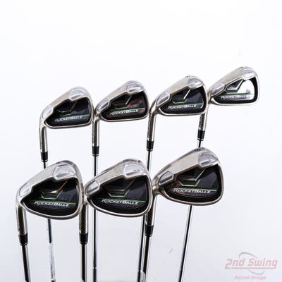TaylorMade Rocketballz HL Iron Set 4-PW TM Lite Steel Regular Left Handed STD