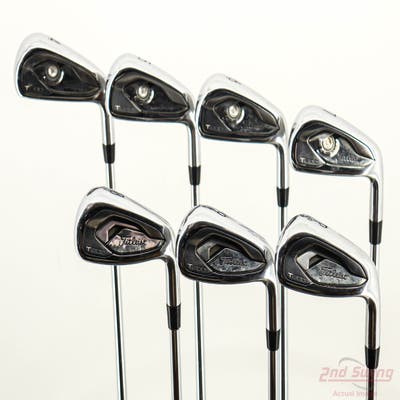 Titleist T200 Iron Set 4-PW FST KBS Tour 120 Steel Stiff Right Handed -1/4"