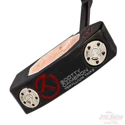 Tour Issue Titleist Scotty Cameron Teryllium TNP2 Cirlcle T Putter Steel Right Handed 34.0in
