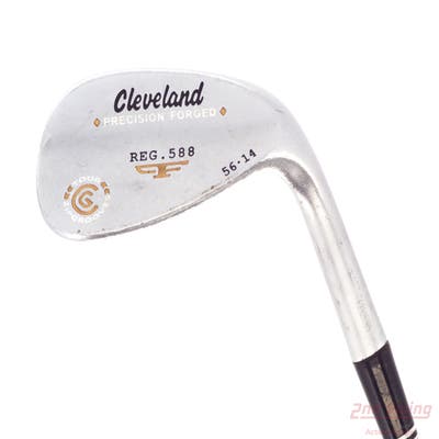 Cleveland 2012 588 Chrome Wedge Sand SW 56° 14 Deg Bounce True Temper Dynamic Gold S300 Steel Stiff Right Handed 35.5in