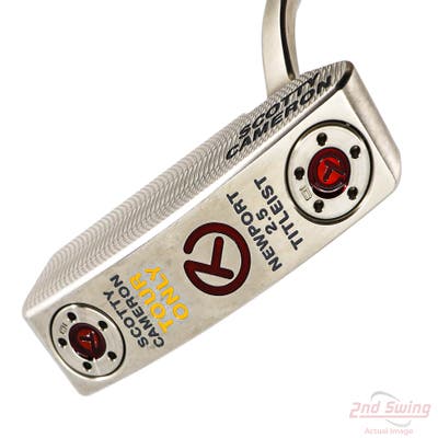 Tour Issue Titleist Scotty Cameron Select Newprt 2.5 Circle T Putter Steel Right Handed 35.0in