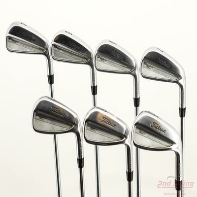 Titleist 2023 T150 Iron Set 4-PW True Temper Dynamic Gold X100 Steel X-Stiff Right Handed +1/4"