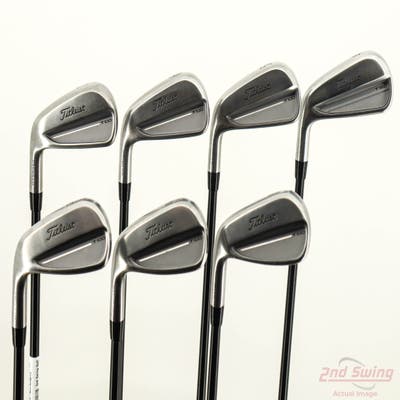 Titleist 2025 T100/T150 Combo Iron Set 4-PW Project X LZ Black 6.5 Steel X-Stiff Left Handed +3/4"