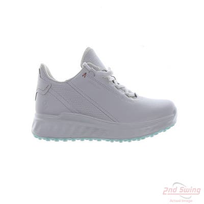 New Womens Golf Shoe Ecco S-Casual 40 (9-9.5) White/Blue MSRP $229