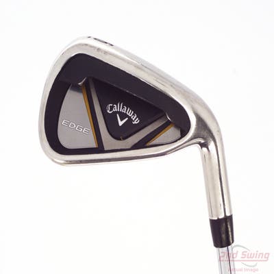 Callaway Edge Single Iron 6 Iron Callaway Stock Steel Steel Stiff Right Handed 37.75in