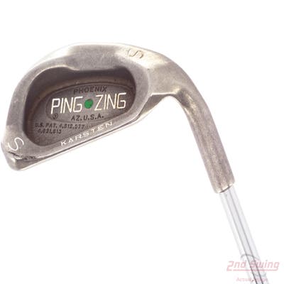 Ping Zing Wedge Sand SW Stock Steel Shaft Steel Wedge Flex Right Handed Green Dot 35.75in