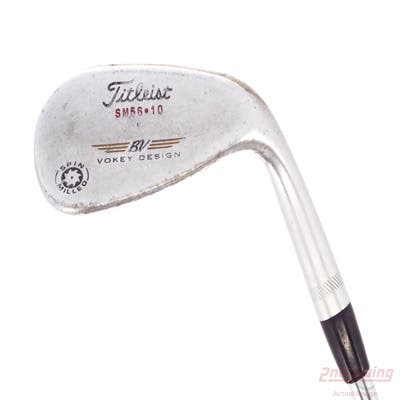 Titleist Vokey Spin Milled Wedge Sand SW 56° 10 Deg Bounce True Temper Dynamic Gold Steel Wedge Flex Right Handed 35.75in