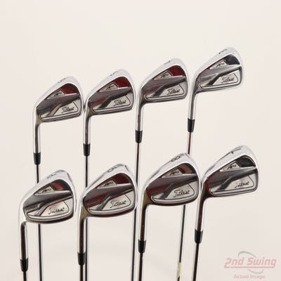 Titleist 718 AP2 Iron Set 3-PW True Temper AMT White S300 Steel Stiff Left Handed +1/4"