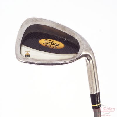 Titleist DCI 822 Oversize Single Iron Pitching Wedge PW Titleist Ultralite Green Graphite Stiff Right Handed 35.5in