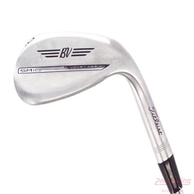 Titleist Vokey SM10 Tour Chrome Wedge Lob LW 60° 8 Deg Bounce M Grind Titleist Vokey BV Steel Wedge Flex Right Handed 35.0in