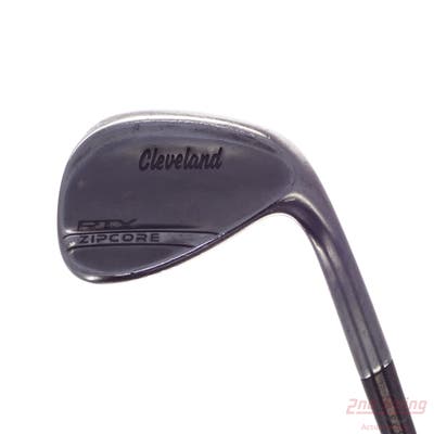 Cleveland RTX ZipCore Black Satin Wedge Sand SW 54° 10 Deg Bounce Mid True Temper Dynamic Gold Spinner Tour Issue Steel Wedge Flex Right Handed 35.5in