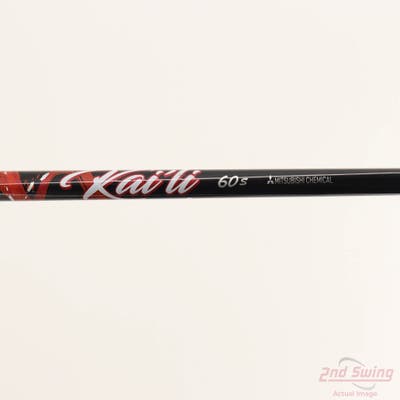 Used W/ TaylorMade RH Adapter Mitsubishi Golf Kai'li Red 60g Driver Shaft Stiff 44.5in