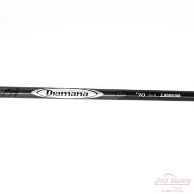 Used W/ Titleist Adapter Mitsubishi Golf Diamana W Series 70 70 Driver Shaft X-Stiff 44.0in