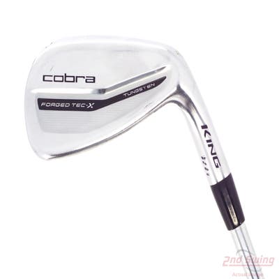 Cobra KING Forged Tec X Single Iron Pitching Wedge PW FST KBS Tour 90 Steel Stiff Right Handed 35.5in