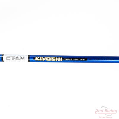 Used W/ TaylorMade LH Adapter Oban Kiyoshi Tour Limited 60 60g Driver Shaft X-Stiff 43.0in