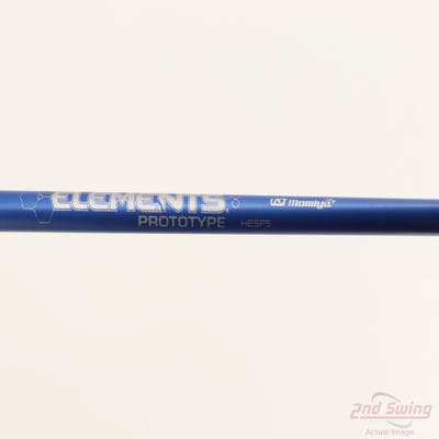 Used W/ TaylorMade RH Adapter UST Mamiya Elements Helium Driver Shaft X-Stiff 43.5in