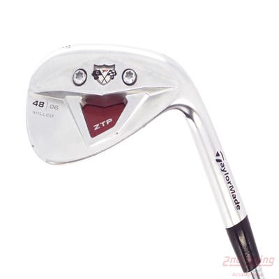 TaylorMade Rac Z Groove TP Black Wedge Pitching Wedge PW 48° 6 Deg Bounce True Temper Dynamic Gold Tour Issue X100 Steel X-Stiff Right Handed 35.75in