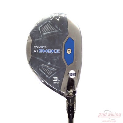 Mint Callaway Paradym Ai Smoke Max Fairway Wood 3 Wood HL 16.5° Project X Cypher 2.0 40 Graphite Senior Right Handed 43.5in